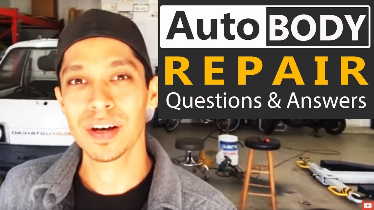 Auto Body Repair Questions & Answers with Tony Bandalos YouTube