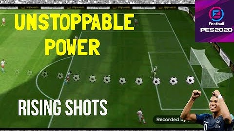PES 2020 MOBILE UNSTOPPABLE SHOOTING TECHNIQUE, SHOOTING TRICK | RISING SHOTS TUTORIAL | PES MOBILE
