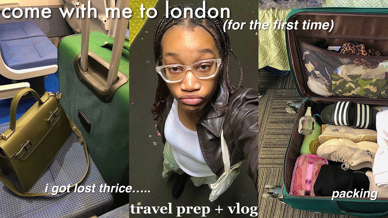 going to london for the weekend! (travel prep + vlog) - YouTube