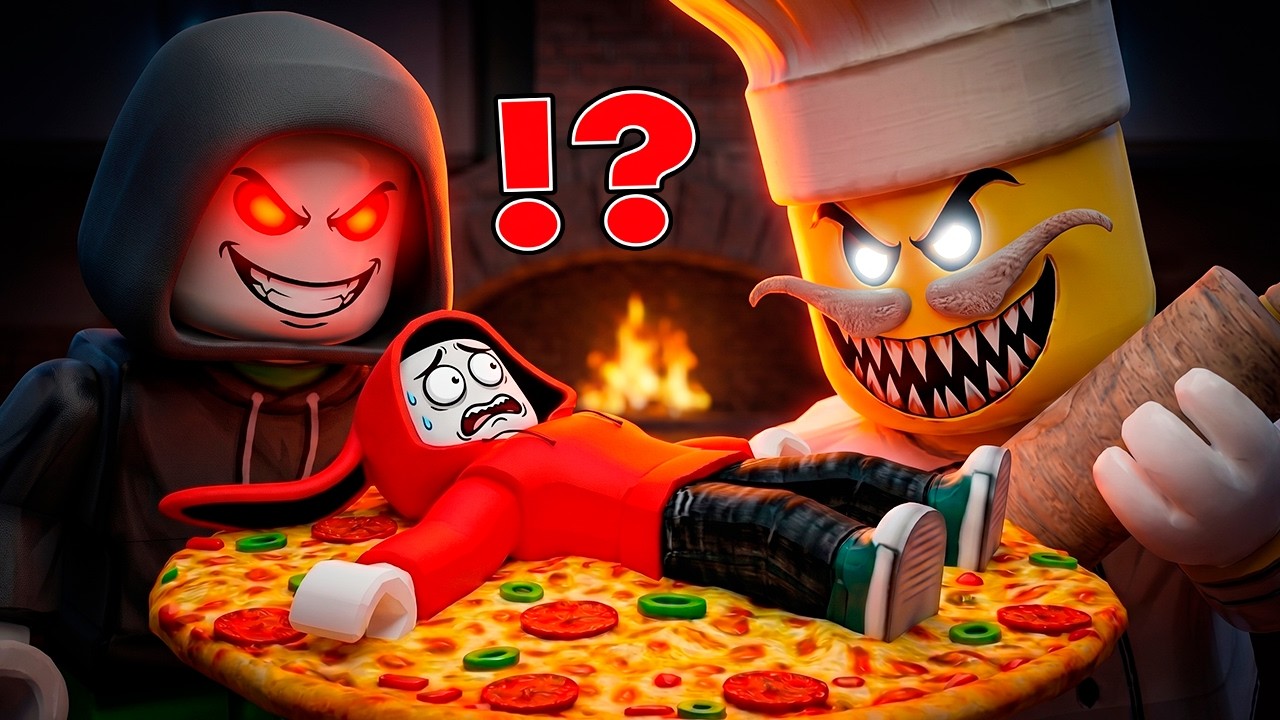 Dark Mikey Caught JJ in a Pizzeria?! - Roblox - YouTube