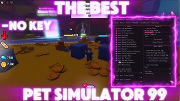 KEYLESS SLIME UPDATE PET SIMULATOR 99 SCRIPT (Auto-farm, auto-upgrade, auto--open)