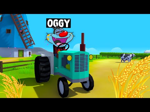 OGGY AND JACK BECAME FUNNIEST FARMER 😂AND LEGEND IN WOBBLY LIFE