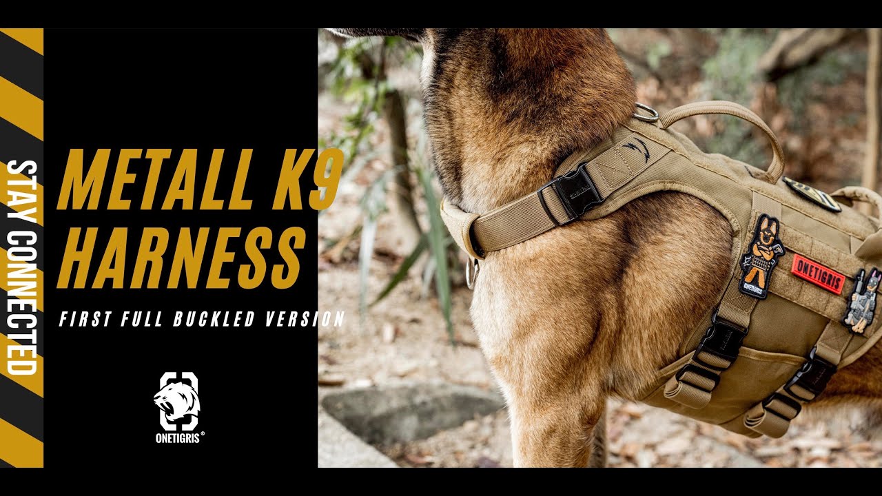 OneTigris METALL K9 Tactical Harness