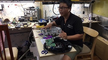 Sửa Robot Hút Bụi Thông Minh Xiao Mi Vacum Mở Không Lên Nguyên Nhân - Ngậm Nước Tại Lab 3D House