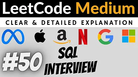 LeetCode Medium 1285 Interview SQL Question with Detailed Explanation | Practice SQL