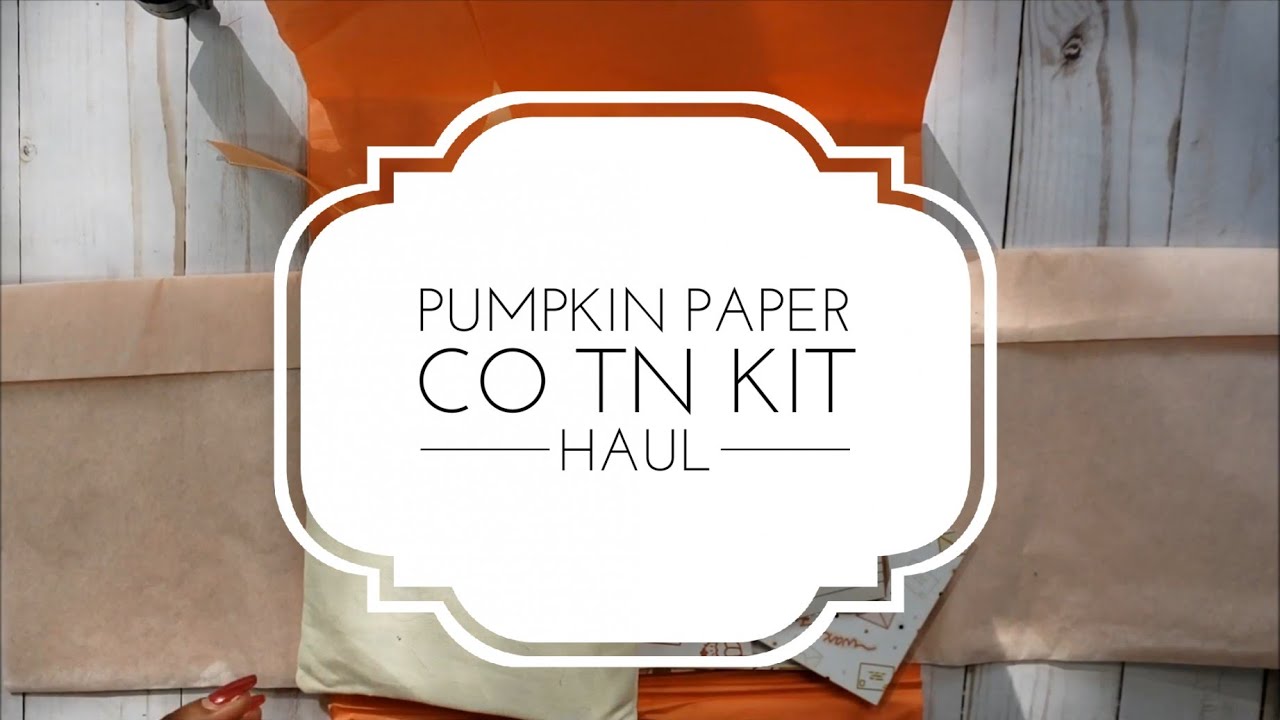 PumpkinPaperCo TN Kit Haul
