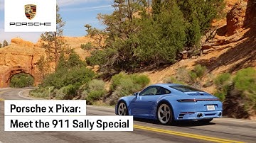Porsche and Pixar collaborate on a one-of-one car: the Sally Special