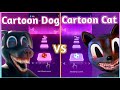 Tiles Hop - Cartoon Dog - 'Nightmares' VS He's the Cartoon Cat | V Gamer