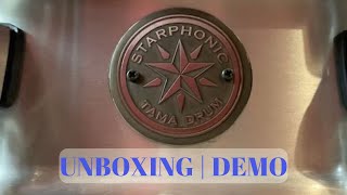 TAMA Starphonic Aluminum Snare Drum 14&quot;x6&quot; - UNBOXING | DEMO