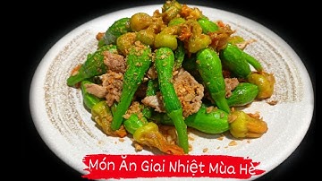 Cách Làm Bí Bao Tử Xào Thịt Heo Đổi Bữa Thực Đơn Hàng Ngày