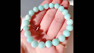 【水のエレメントの共鳴】 天然石 アズマー アゾゼオ ブレスレット ① 水のエレメントの共鳴】 天然石 アズマー アゾゼオ ブレスレット