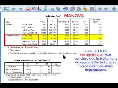 Vidéo: Qu'est-ce que l'eta partiel au carré à Manova ?