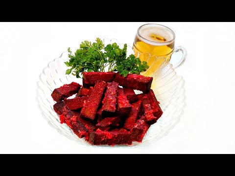 Video: Garlic Croutons From Black Bread For Beer: Step By Step Recipes With Photos And Videos