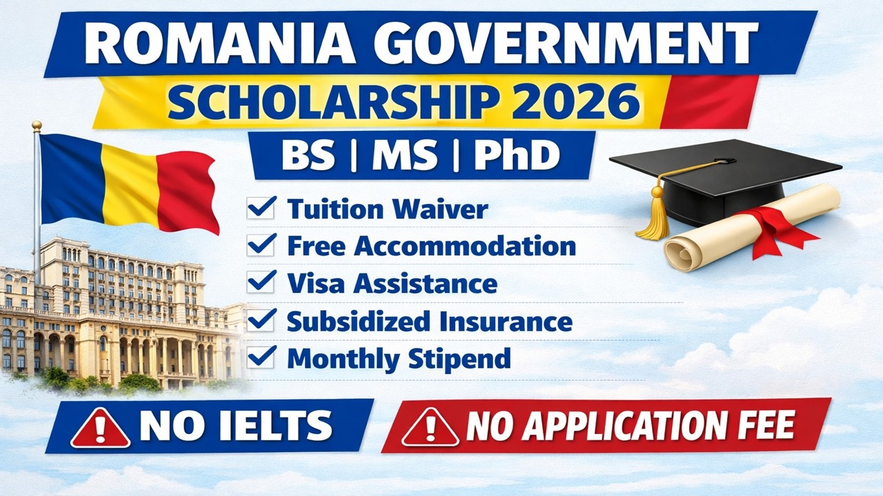 Как подать заявку на государственную стипендию Румынии на 2026 год | Бакалавриат, магистратура, д...