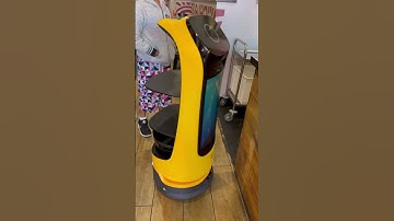 Robot waiter ! #shorts #youtubeshorts #technology #trending #australia #ai