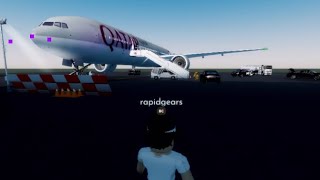 Qatar Airways Flight Pre-Departure Tour | Seletar Airport | Roblox