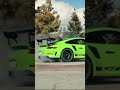 Porsche GT3 RS going side ways 🔥