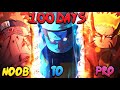 Spent 100 days Going From Noob To NARUTO UZUMAKI In Shinobi Life 2! Rellgames Shindo Life