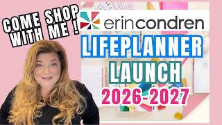 SHOP WITH ME! Erin Condren LIFEPLANNER LAUNCH 2026-2027 | Includes Shopping and Money Saving Tips!