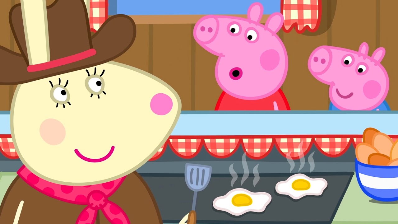 Peppa prova il cibo americano | Peppa Pig Italiano Episodi completi