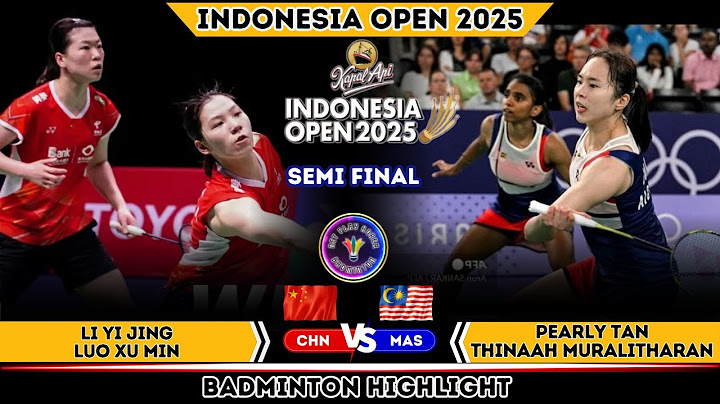 LI /LUO  (CHN) vs Pearly TAN/THINAAH Muralitharan (MAS) | KAIO 2025 Badminton