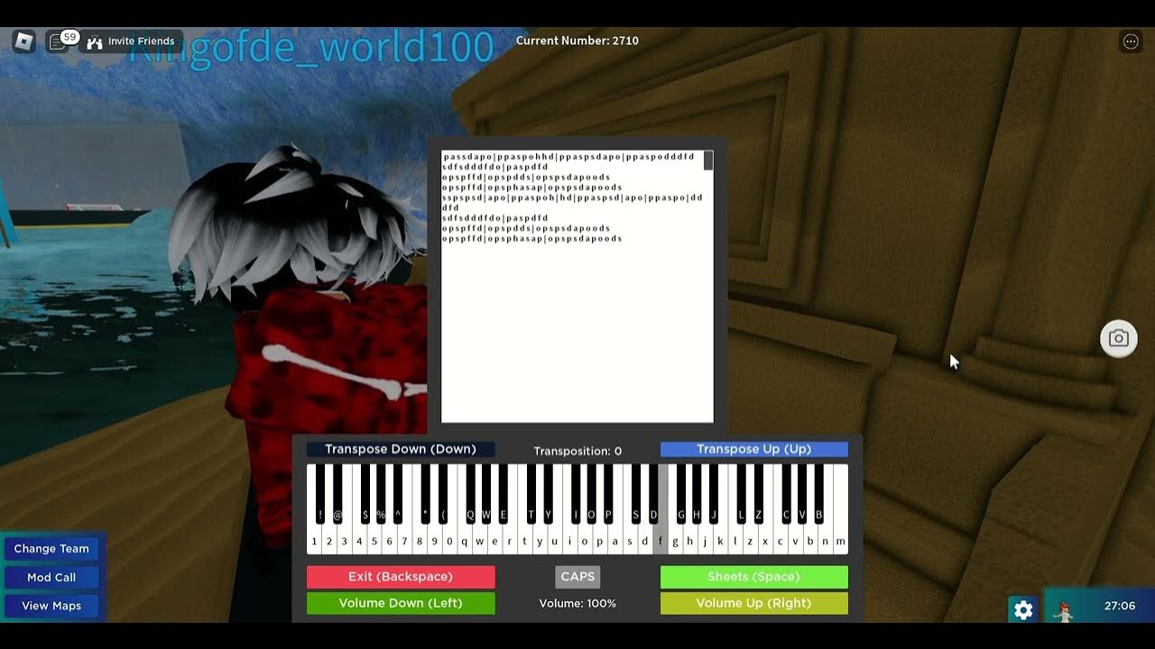 Roblox never gonna give you up piano youtube