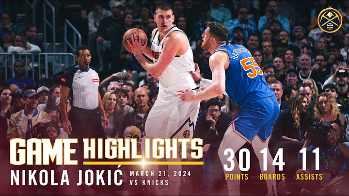 Nikola Jokić 30-Point Triple-Double | Full Game Highlights vs. Knicks 🎥