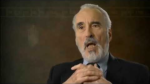 Christopher Lee - One Ring Poem -  Black Speech