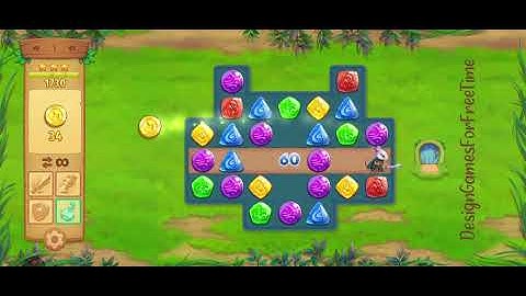 Strongblade: Match 3 Game - Level 1 gameplay match logic puzzle building decorating game walkthrough