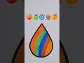 🍑🍏🌀🪵🍊 Satisfying Art #creative #shortvideo #shorts #video #viral #creative #ytshorts #brush #colors