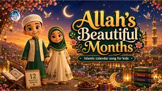 Allah's Beautiful Months | Original Islamic Song | Educational Song | Muslim Kids Song