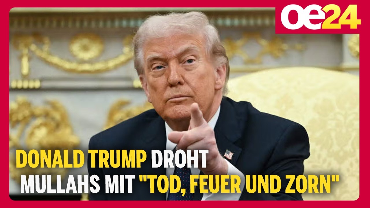 Iran-Krieg: Donald Trump droht Mullahs mit 