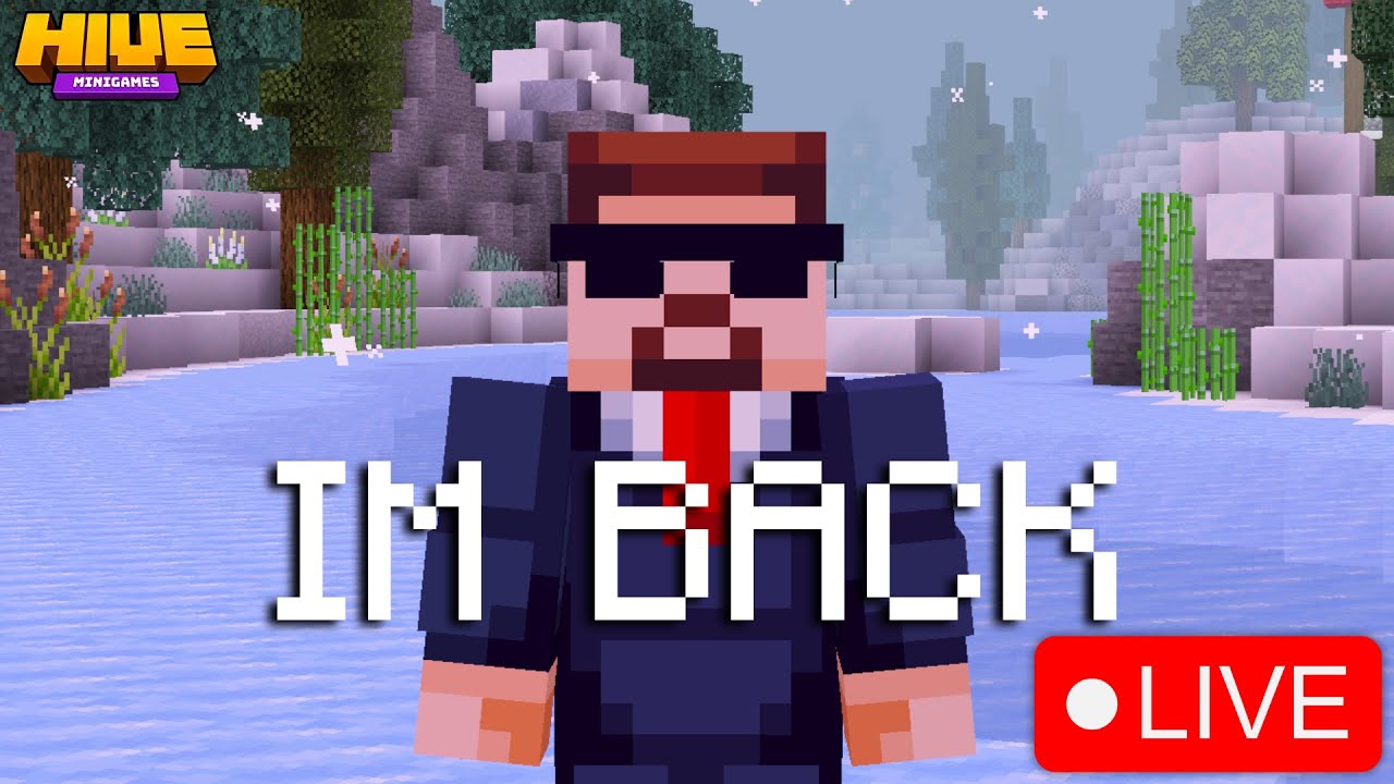 Hive Live But I'M BACK!! + First Stream Of 2024 YouTube