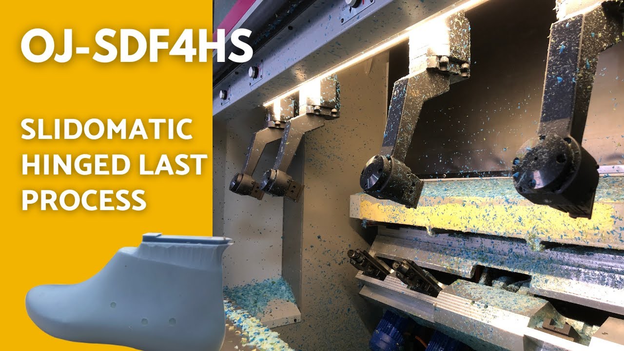 OJ-SDF：Slidomatic Hinged Last Process//Oujing CNC shoe last machine ...
