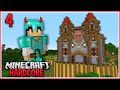 I’m a thief and Biggest Build Yet!!| Minecraft 1.16 Hardcore Ep.4