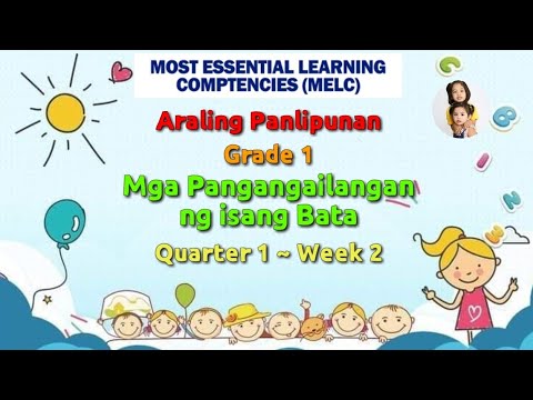 Video: Mga Pangangailangan Sa Edad Ng Mga Bata