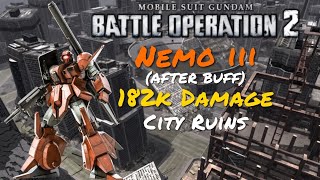 GBO2 : Nemo III (Lvl 3) 182k Damage (After Buff) ' The Vulcan's Are Insane Now '