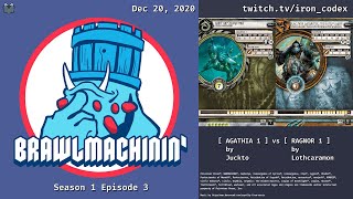 Brawlmachinin' S01 E03  Juckto from Warmachine University (Ragnor1 vs Agathia1) [English]