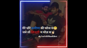 badmashi status|haryanvi status|badmashi status video 2022|haryanvi status2022#Varishdhankher(2)