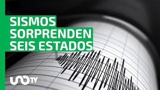Sábado sísmico: sorprenden temblores en varias regiones de México hoy