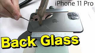 iPhone 11 Pro Back Glass Replacement ⚫