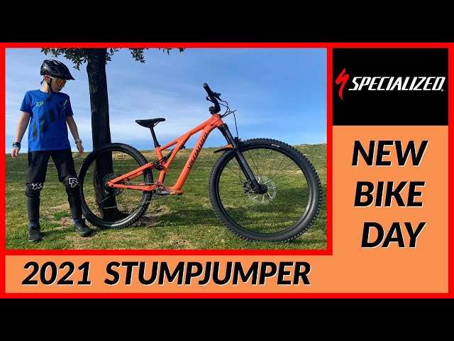 2021 Stumpjumper Alloy S2 - Darren's New Bike Day - YouTube