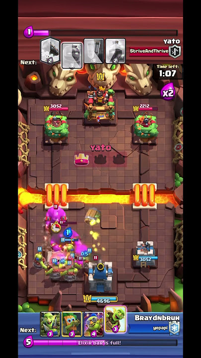 Goblins only😂 #clashroyale #goblin #fyp