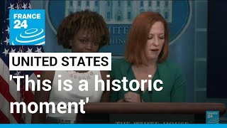 'This is a historic moment': Karine Jean-Pierre to be next White House press secretary • FRANCE 24