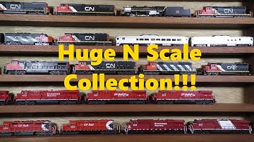 EXTENSIVE N Scale Collection!!