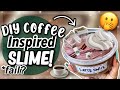 DIY COFFEE FLUFFY SLIME *so cute!