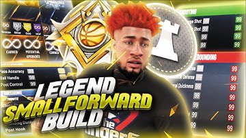I MADE THE BEST LEGEND SMALL FORWARD BUILD IN 2K20! STAX REVEALS THE BEST SMALL FORWARD BUILD EVER!!