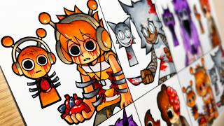 Drawing Sprunki But Human Horror Sprunki Incredibox- Phase 2 Sprunki Mix Real Life