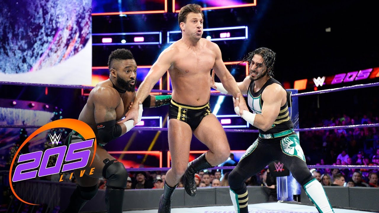 Cedric Alexander & Mustafa Ali vs. Drew Gulak & Ariya Daivari: WWE