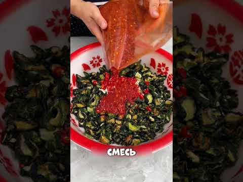 Бурятка сушит огурцы на БЕРЕЗЕ😱🌳🥒